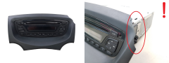 Cd-Radio Ford KA 2 7354765230 28223223 B420 HIGH Delphi