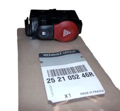 Warnblinklichtschalter Neues Original 252105246R Renault