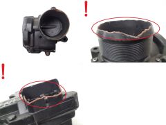 Drosselklappe Peugeot 207 V757438080-01 A2C53252163 1.6 THP