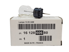 Die Glühbirne 13.5V 24W Citroen Peugeot 1612860680 Neues Original