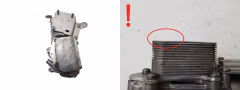 Ölfiltergehäuse 1103S7 9687847480 1.6 HDI Citroen Peugeot