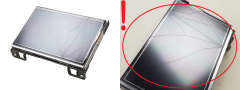 Display Für Navigationssystem Peugeot 208 2008 9831642480 A3C0064720000