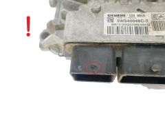 Steuergerät 5WS40046C-T 9650518180 9647423380 PSA Siemens 45412