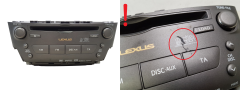 Cd-Radio Lexus IS 86120-53420-3 FX-MG9857DV