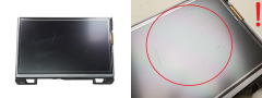 Display Für Navigationssystem Peugeot 208 2008 9812046980 A2C96216101 VDO