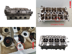 Zylinderkopf 1640 7701475605 2.0 16v Turbo F4R796 Renault
