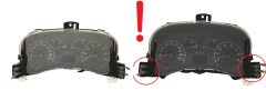 Tacho Kombiinstrument Fiat Panda 51711239 503000480900 53608