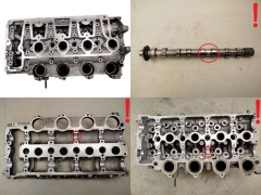 Zylinderkopf Citroen Peugeot Volvo 9688418110 0200HL 2.0 HDI TDCI 5