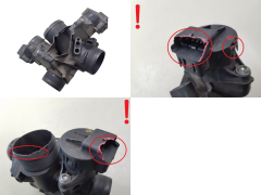 Drosselklappe Peugeot 407 9655971780 1.6 HDI Delphi 3147 Drosselklappe Peugeot 407 9655971780 1.6 HDI Delphi 3147
