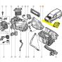 Komfortsteuergerät Original Renault Kangoo AC 8200095112