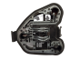 Lampenträger Heckleuchte Rechts Hinten Peugeot 406 6351H6 Kombi