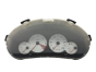 Tacho Kombiinstrument Peugeot 206 9659729080 000502202 54755