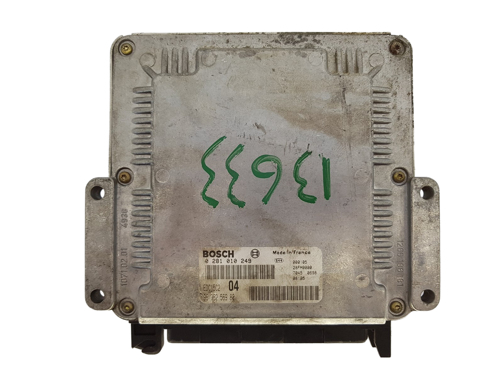 Steuergerät 0281010249 9636256980 28FM0000 PSA Bosch 1010 main product photo