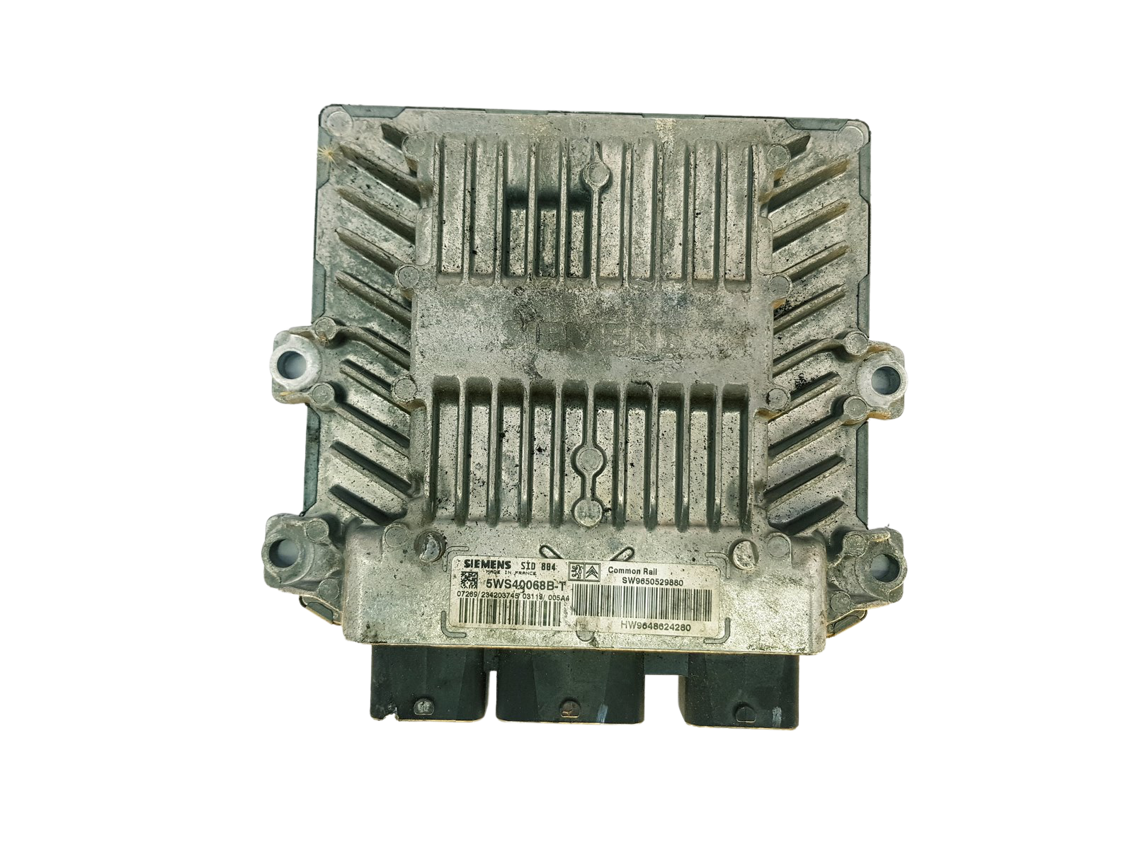 Steuergerät 9648624280 5WS40068B-T SID804 PSA Siemens 33358 main product photo