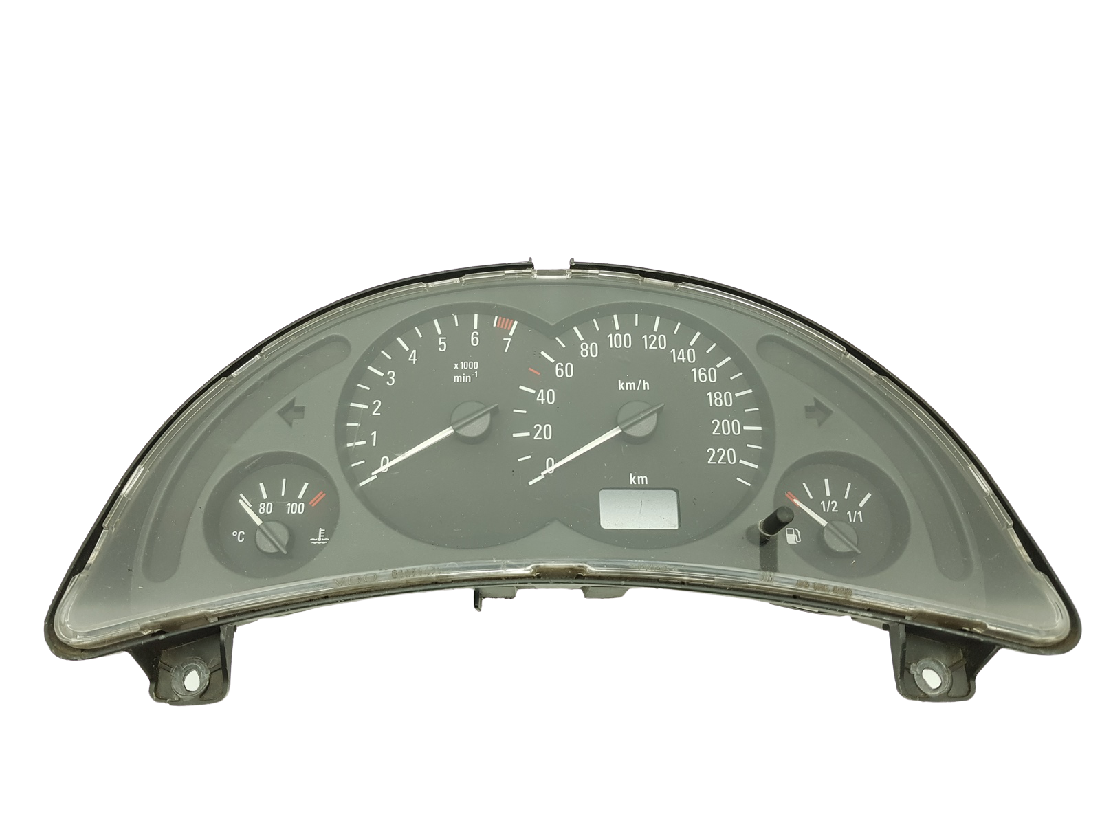 Tacho Kombiinstrument Opel Corsa C 09166814FL 110008988009 26507 main product photo
