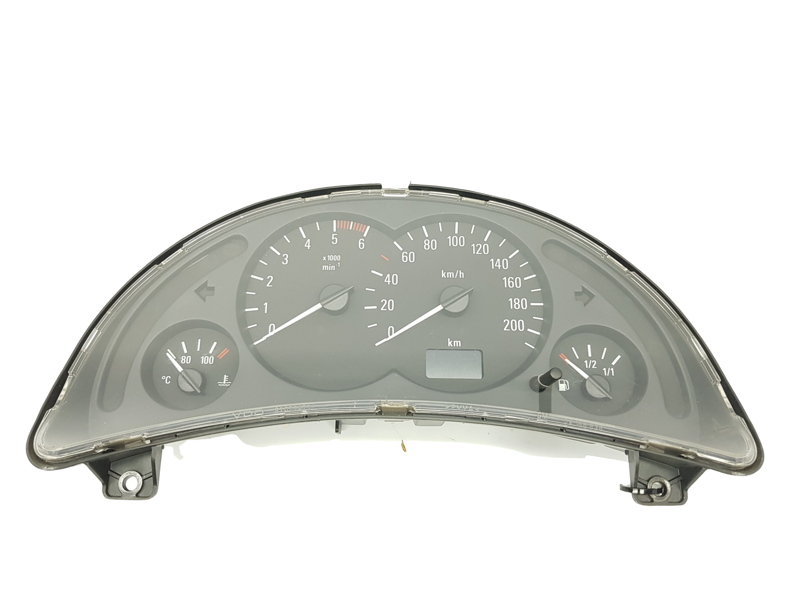 Tacho Kombiinstrument Opel Corsa C 09166814FL 110008988009 25438 main product photo