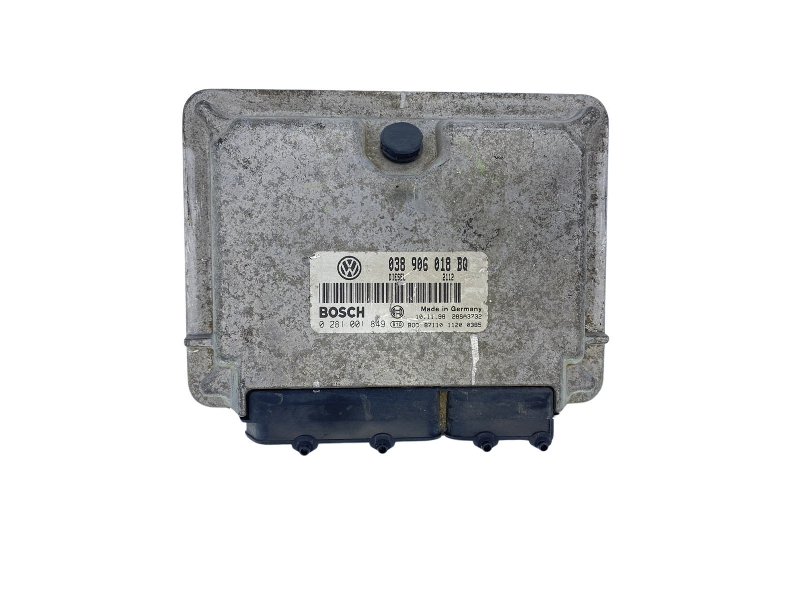 Steuergerät 038906018BQ 0281001849 VW Bosch 61884 main product photo