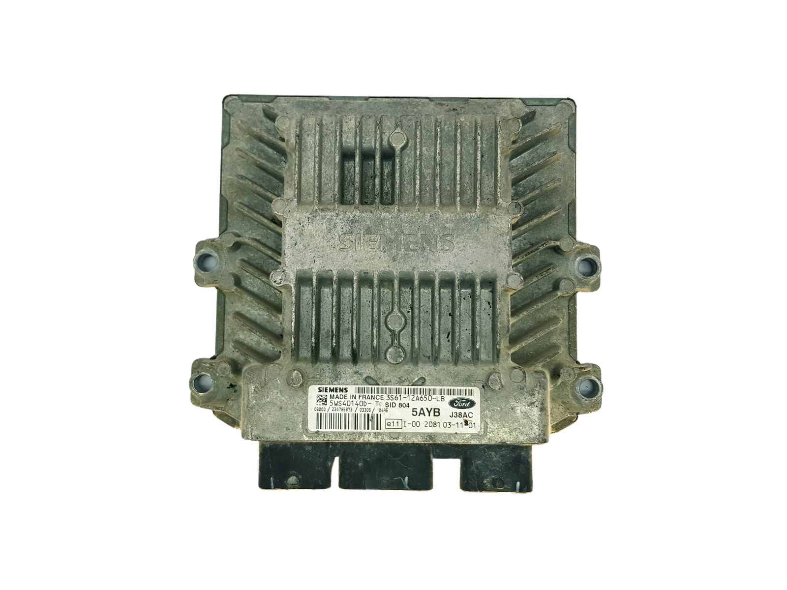 Steuergerät 3S61-12A650-LB 5WS40140D-T SID 804 Ford Siemens 33003 main product photo