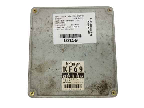 Steuergerät Mazda KF6918881A 079700-6321 Denso main product photo