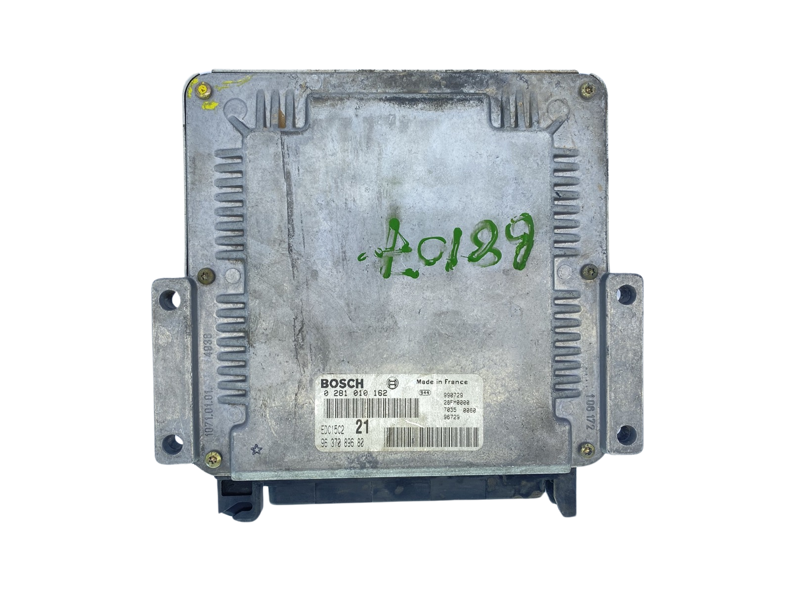 Steuergerät 0281010162 9637089680 28FM0000 PSA Bosch 63822 main product photo