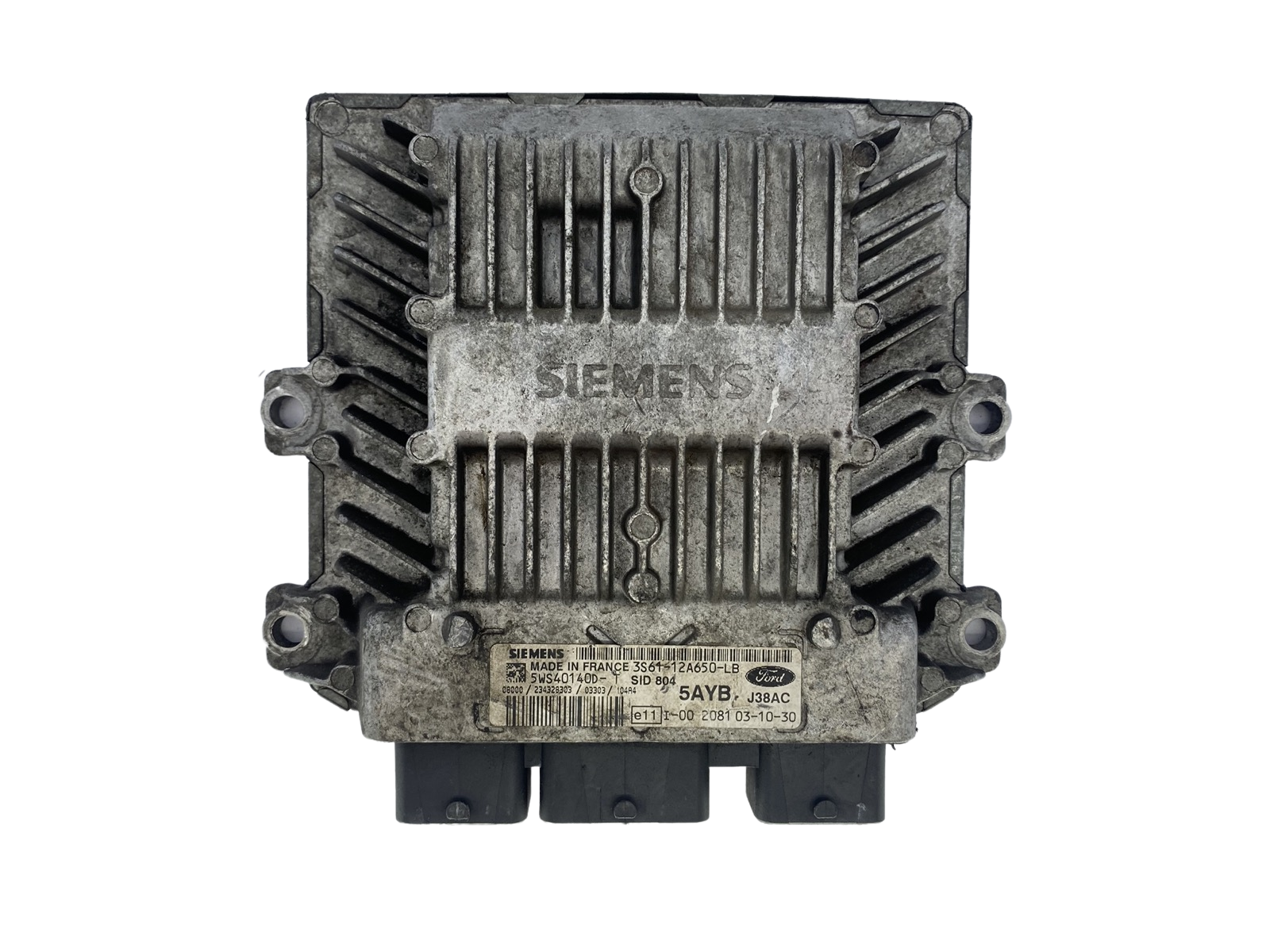 Steuergerät 3S61-12A650-LB 5WS40140D-T SID 804 Ford Siemens 52319 main product photo