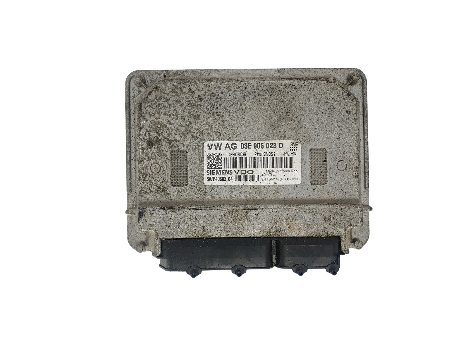 Steuergerät 03E906023D 5WP40802 04 VW Seat Siemens 44894 main product photo