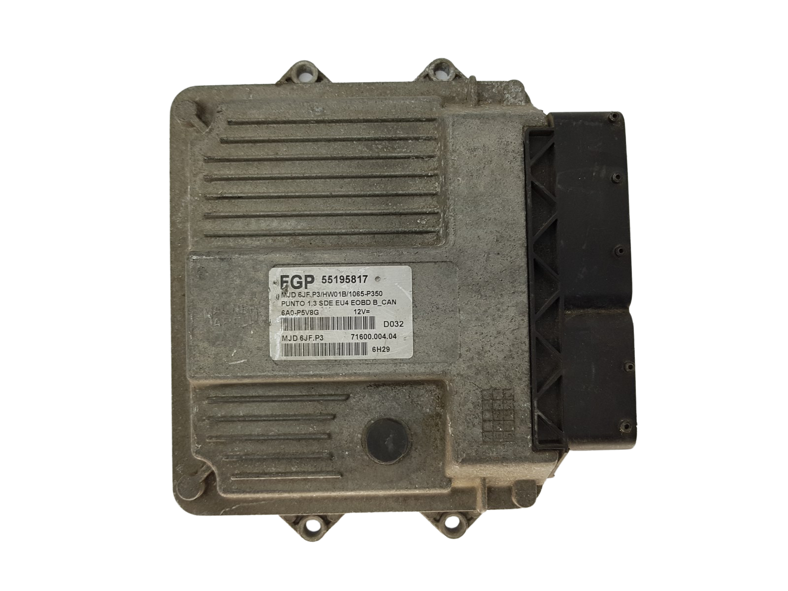 Steuergerät FGP MJD6JF.P3 55195817 71600.004.04 Fiat 13741 main product photo