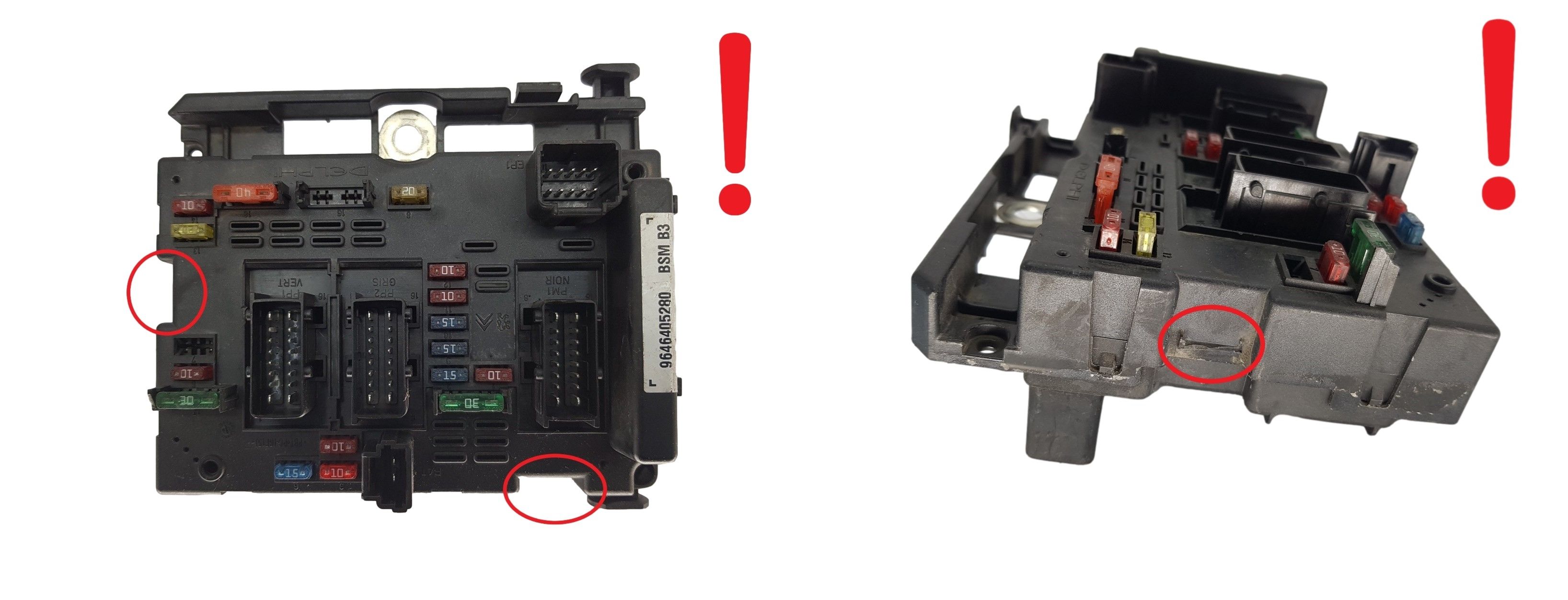 Steuergerät BSM B3 9646405280 PSA Delphi 2700 main product photo