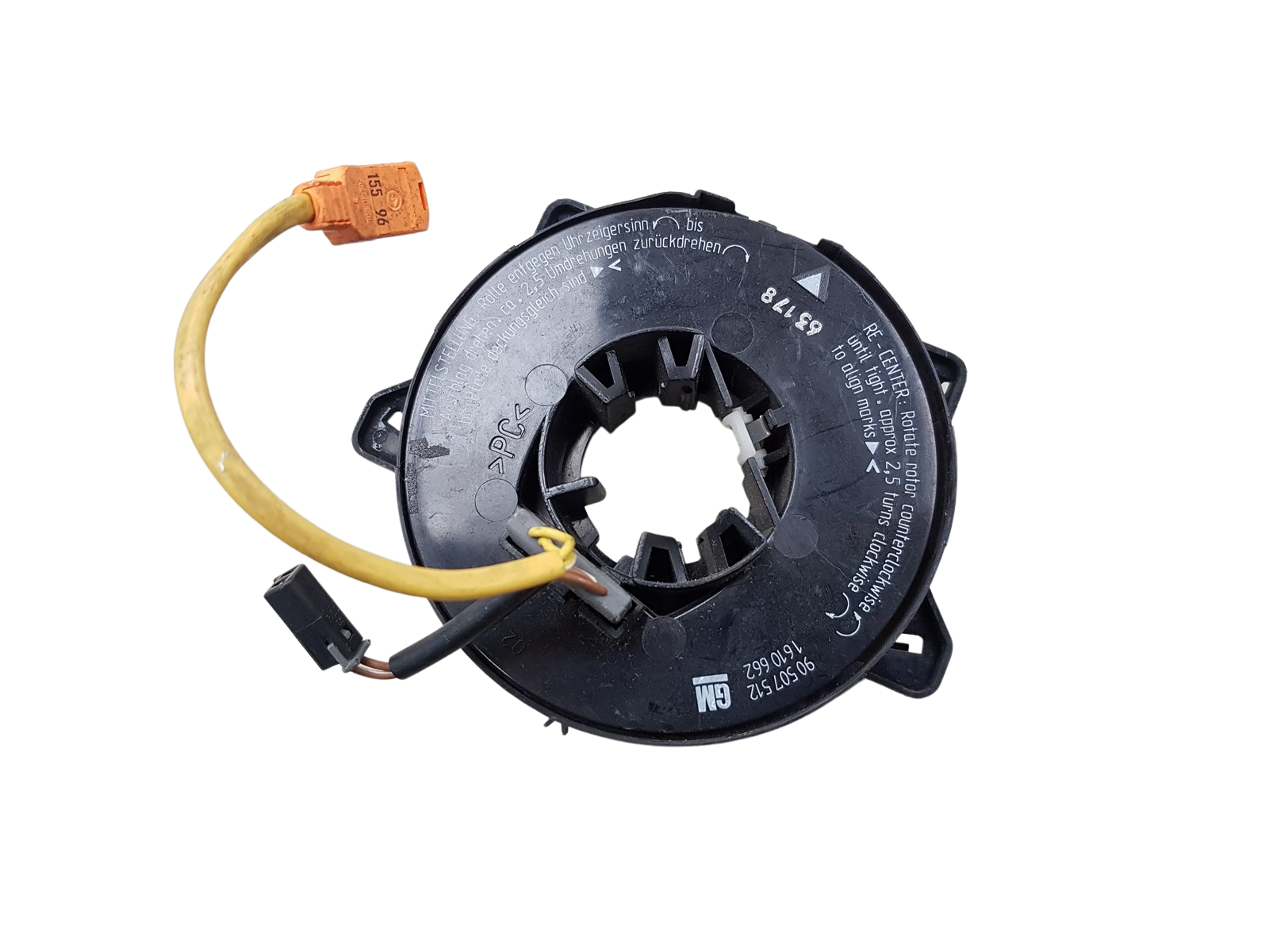 Wickelfeder Rückstellring Airbag Opel Vectra B 90507512 1610662 GM main product photo