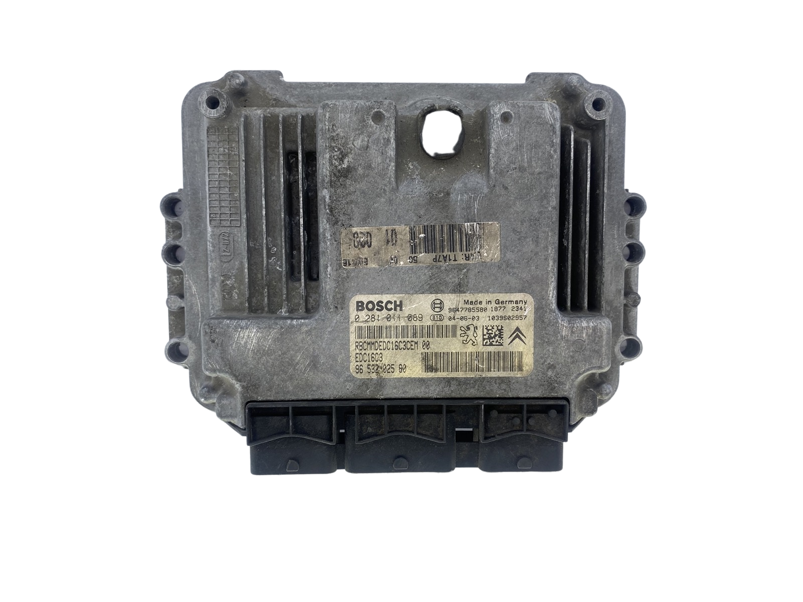 Steuergerät PSA 0281011089 9653202580 9647785580 Bosch 50232 main product photo