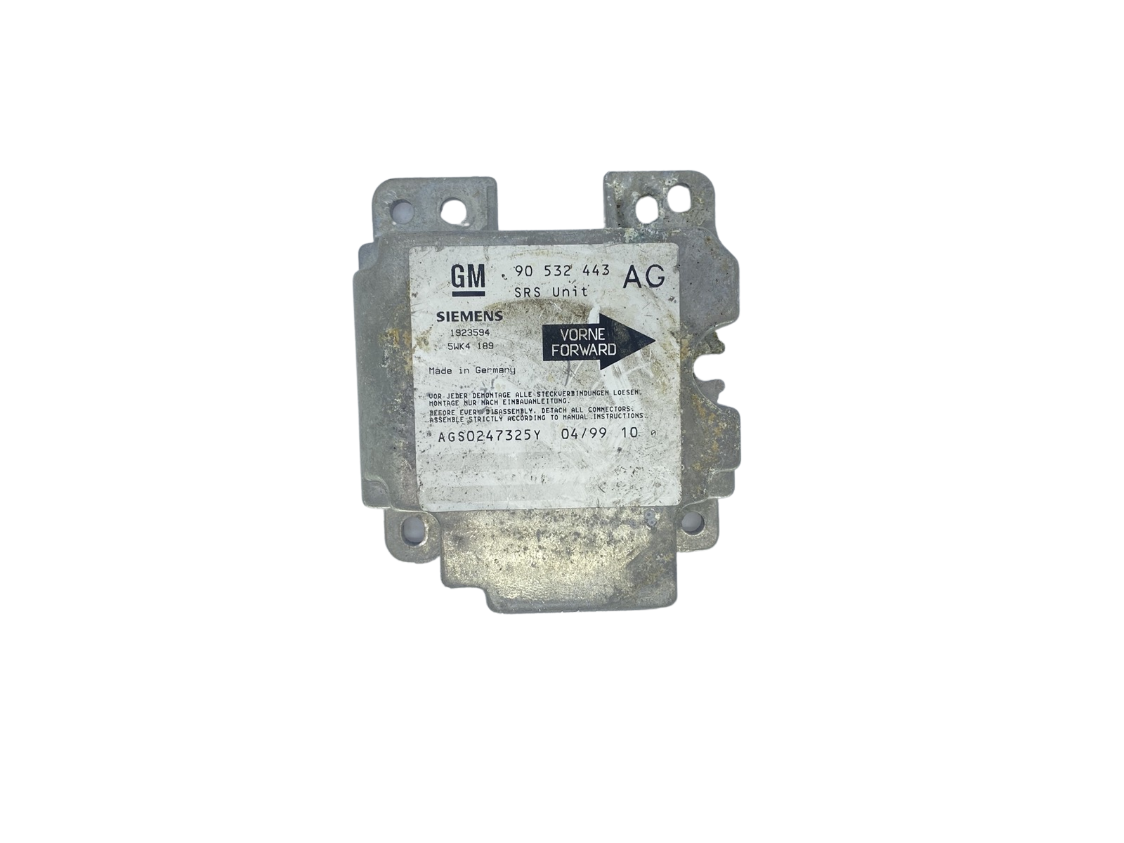 Steuergerät 90532443 5WK4189 Opel Siemens main product photo
