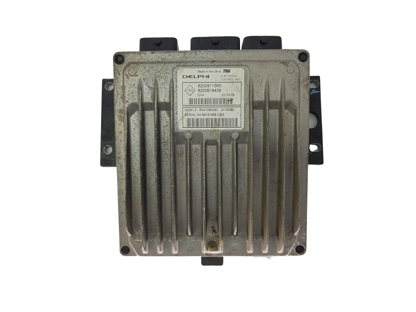 Steuergerät 8200911560 8200619409 R0410B034C Renault Delphi 19271 main product photo