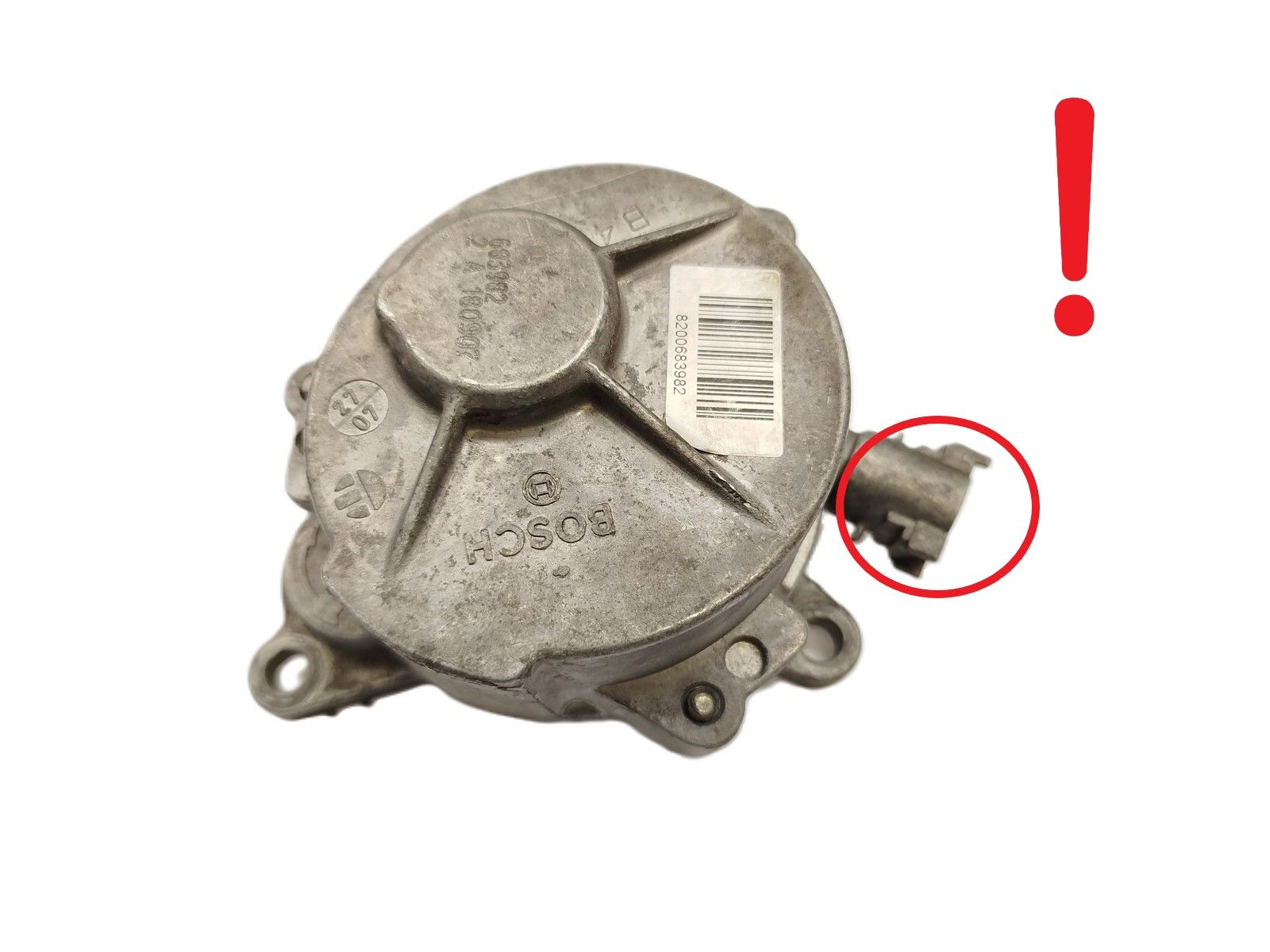 Unterdruckpumpe 2.0 DCI Renault Nissan Bosch 8200683982 main product photo