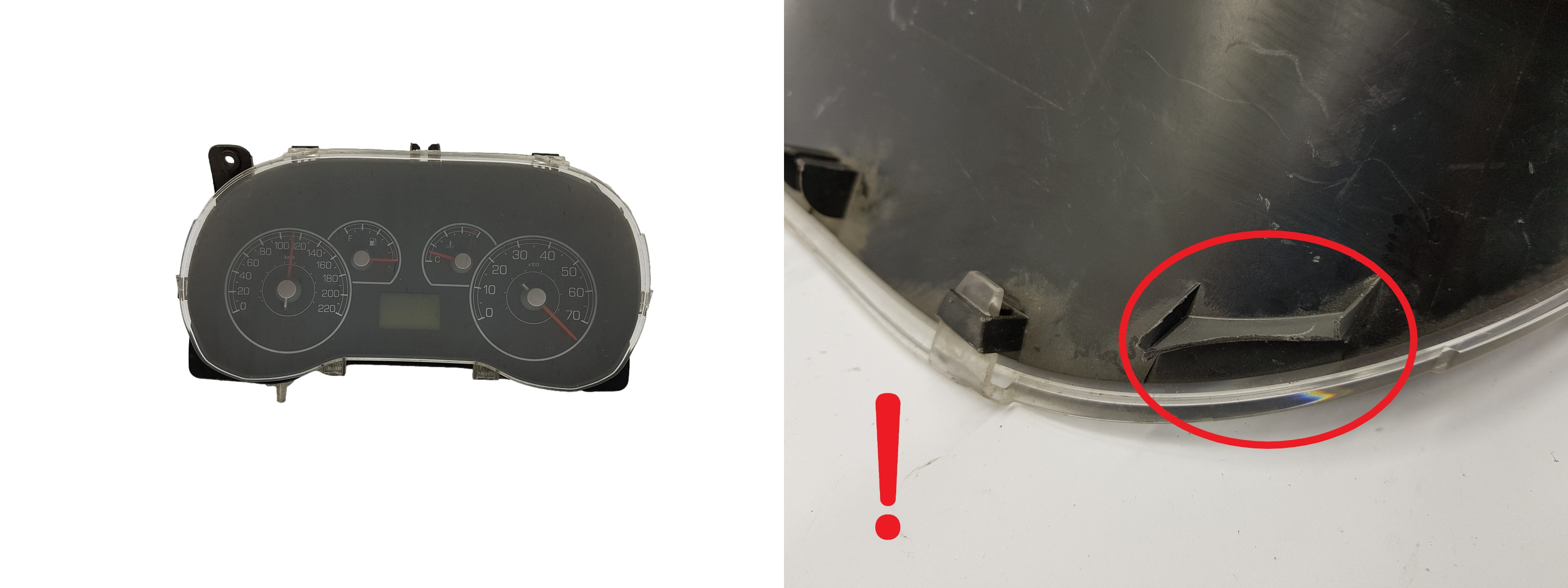 Tacho Kombiinstrument Fiat Grande Punto 5550011005 1068 main product photo