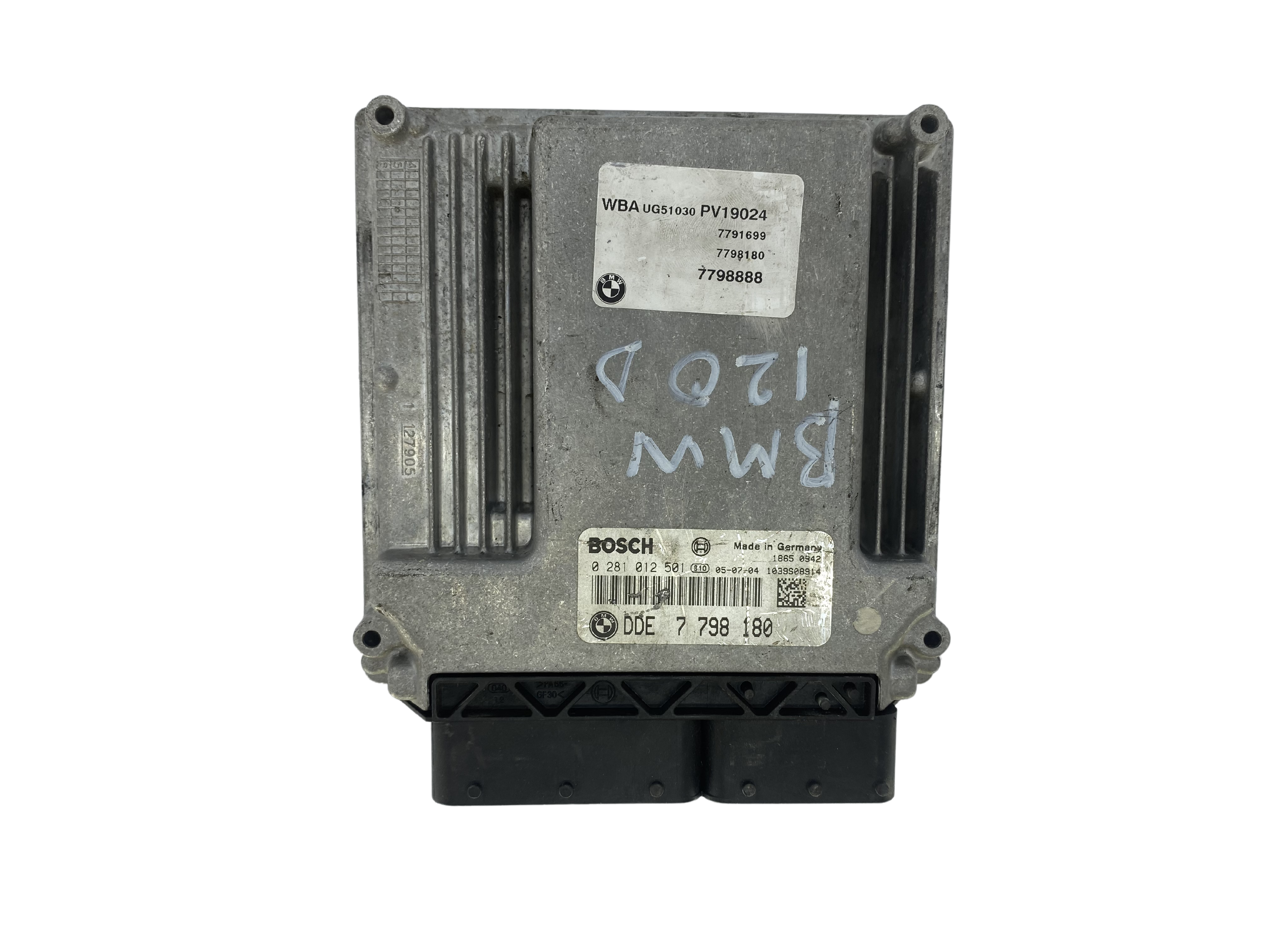 Steuergerät BMW DDE7798180 0281012501 Bosch 50623 main product photo
