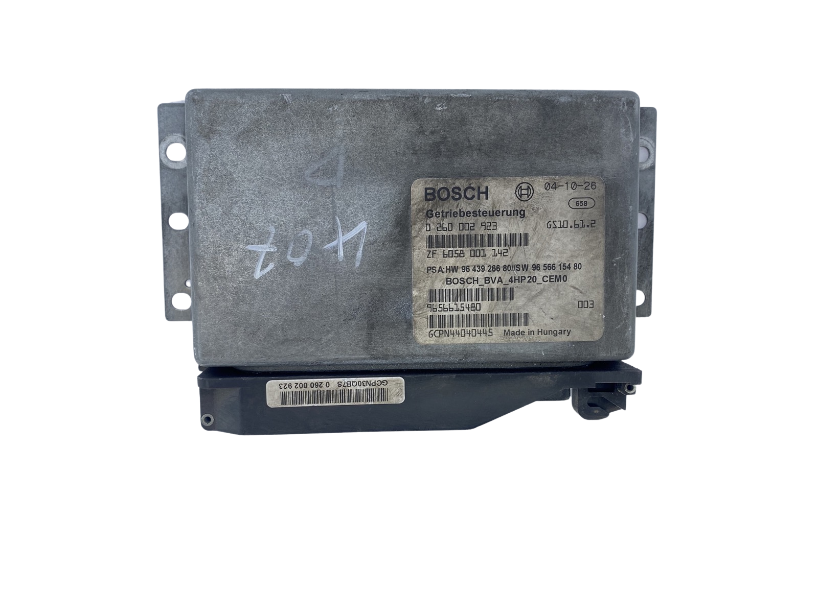 Steuergerät 9643926680 9656615480 0260002923 PSA Bosch 50694 main product photo
