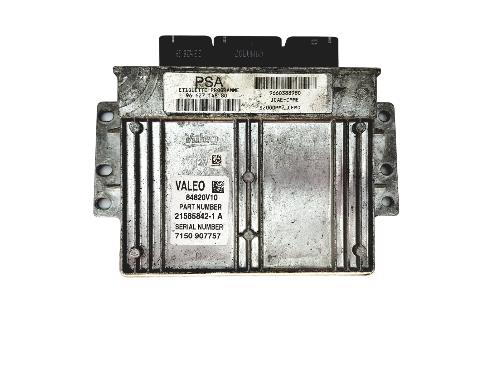 Steuergerät 9662714880 9660388980 21585842-1A PSA Valeo 27937 main product photo