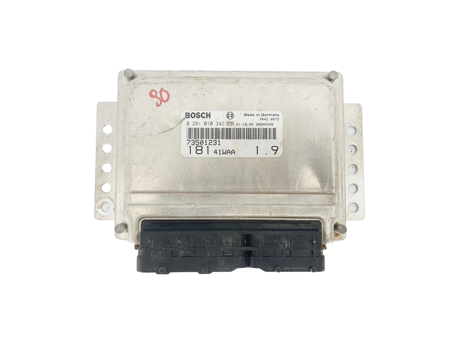 Motorsteuerung Fiat 73501231 0281010342 Bosch 39090 main product photo