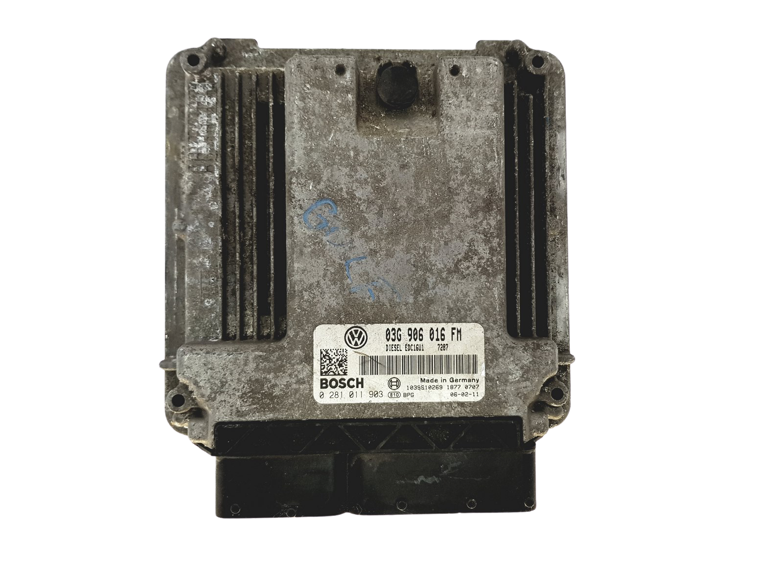 Steuergerät 03G906016FM 0281011903 VW Bosch 27171 main product photo