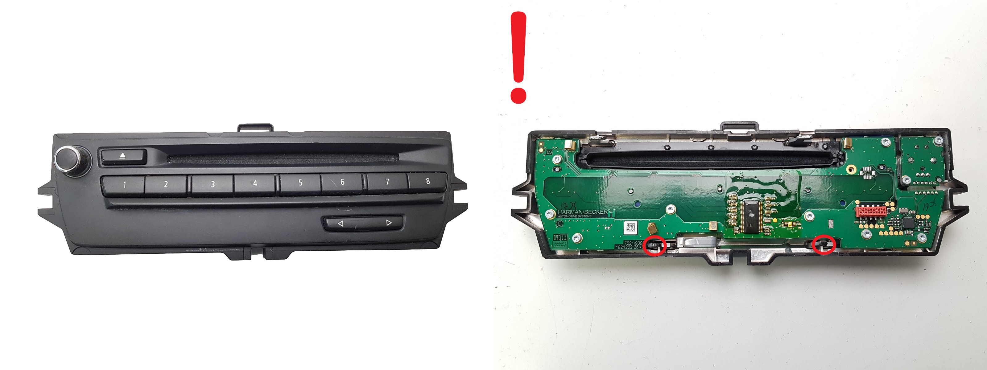 Schalttafel Radia BMW 9222861 1821202 26KU main product photo