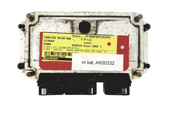 Steuergerät 0261206606 9638765980 id10 26FM0882 PSA Bosch main product photo