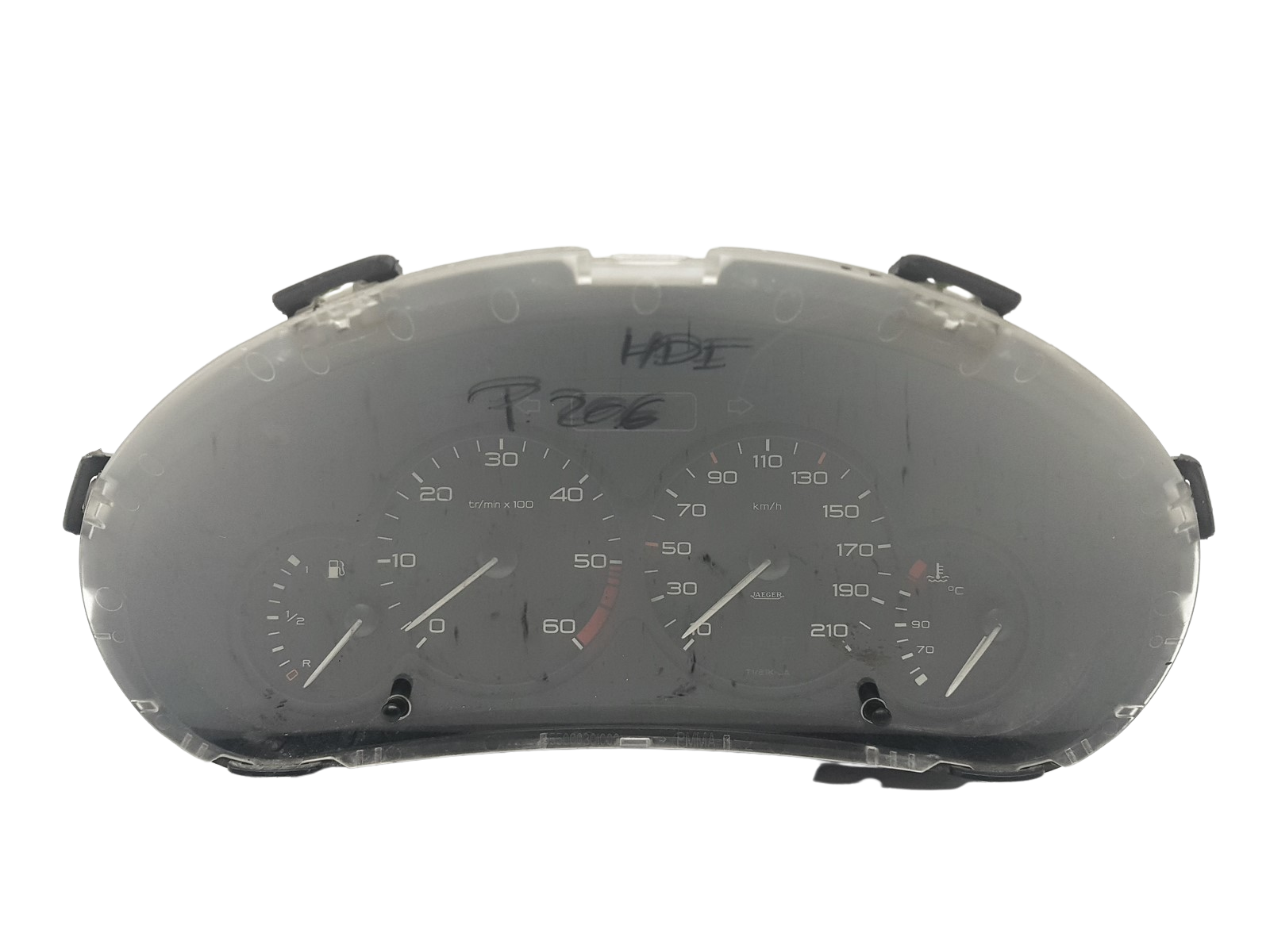 Tacho Kombiinstrument Peugeot 206 9648836380 000500103 56358 main product photo