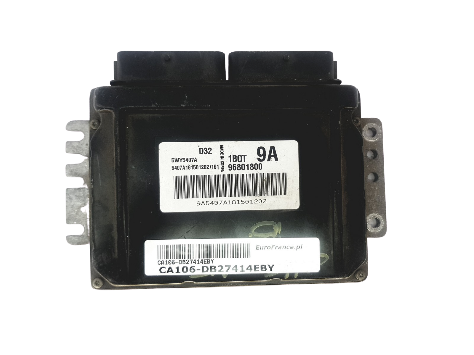 Steuergerät 96801800 5WY5407A D32 1B0T 9A Chevrolet Kemsco 27414 main product photo