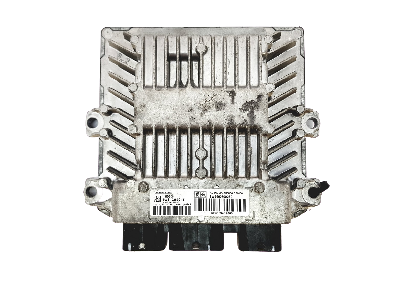 Steuergerät 9660300280 9653451880 5WS40285C-T PSA Siemens 24639 main product photo