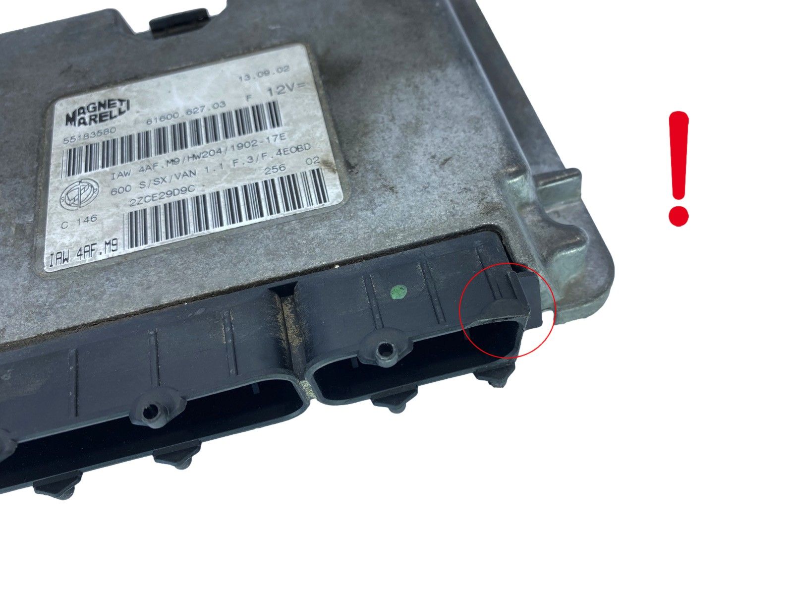 Steuergerät IAW4AF.M9 55183580 61600.627.03 Fiat Magneti Marelli 64011 main product photo