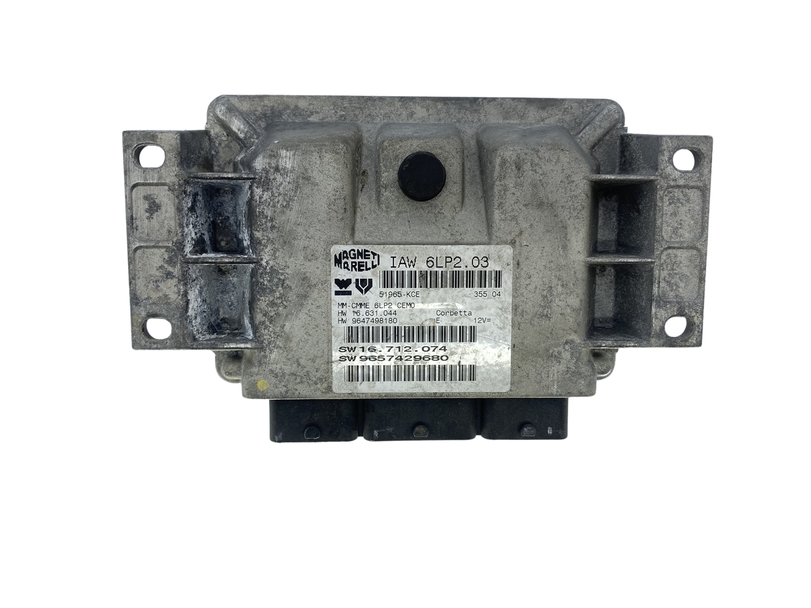 Steuergerät PSA 9647498180 9657429680 IAW 6LP2.03 Magneti Marelli 50039 main product photo