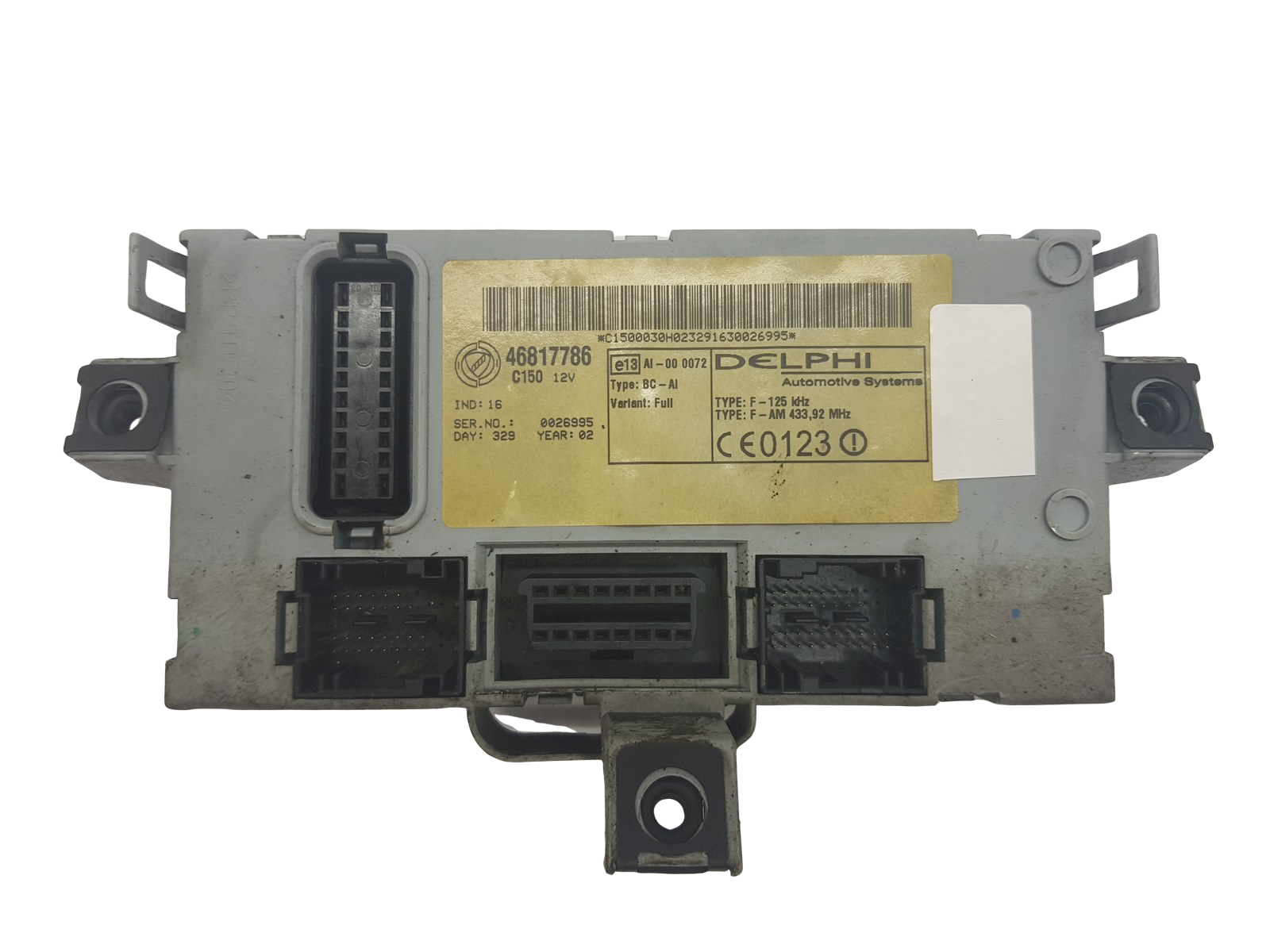 Steuergerät BSI Fiat 46817786 Delphi 24650 main product photo