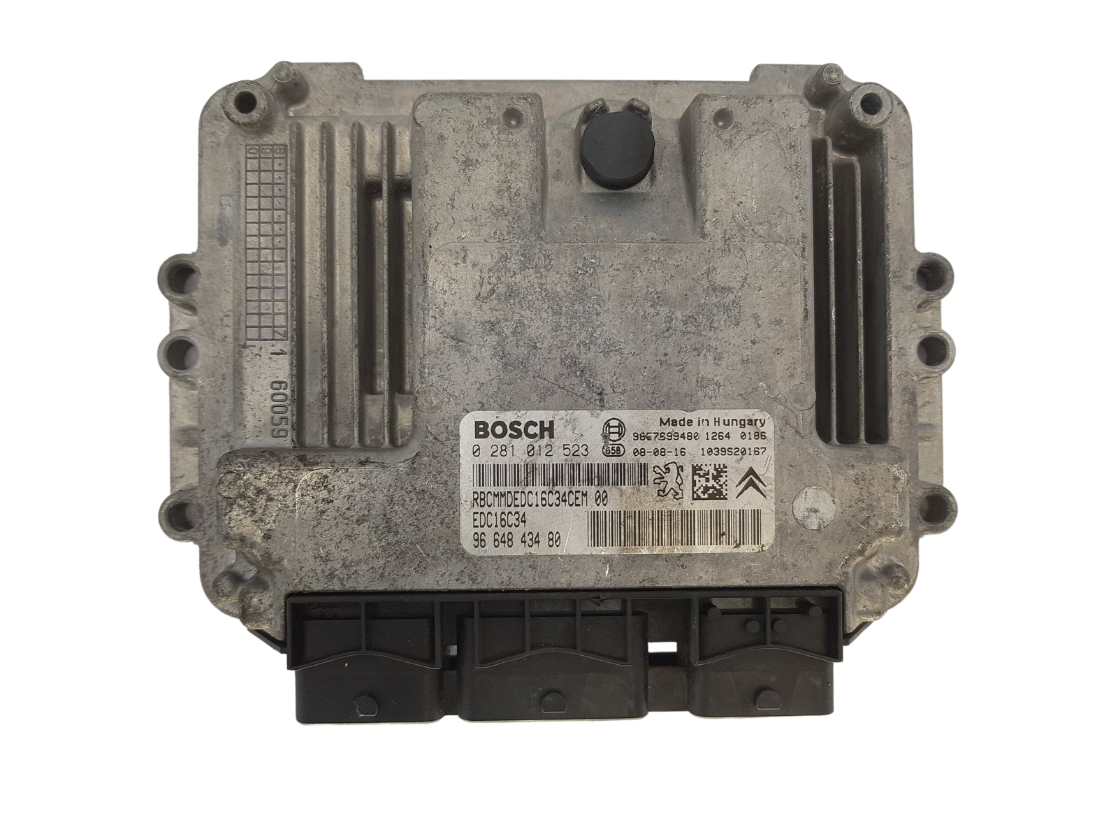 Steuergerät 0281012523 9664843480 9657699480 PSA Bosch 1136 main product photo