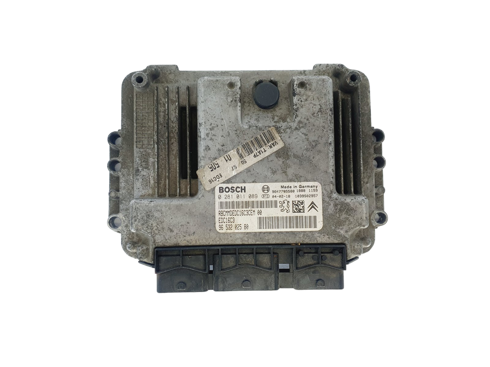 Steuergerät PSA 0281011089 9653202580 Bosch 36136 main product photo