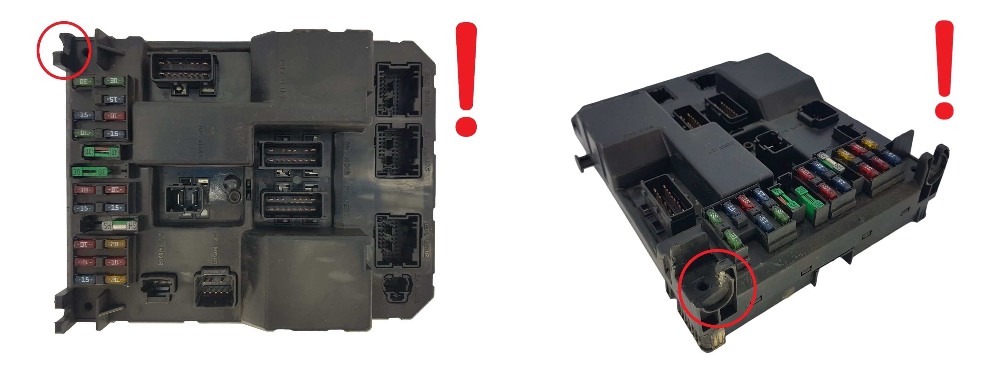 Steuergerät BSI J03-00 9651196880 9651197580 PSA Valeo 1662 main product photo